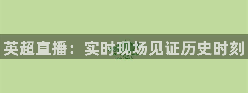 龙门在线直播nba：英超直播：实时现场见证历史时刻
