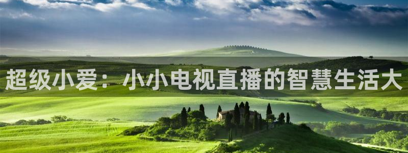 龙门直播官网：超级小爱：小小电视直播的智慧生活大